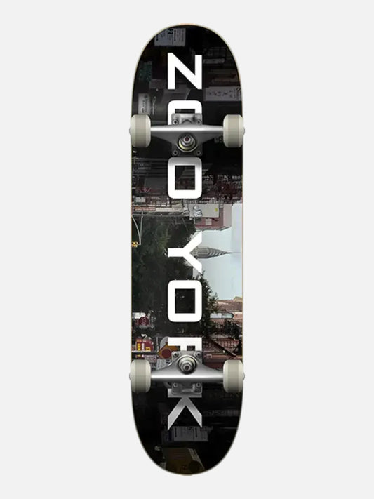 Skate Completo Zoo York Og 95 Logo Block Chrysler 8 Multicolor