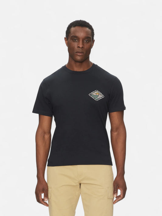 Remera Quiksilver EVO Future Islands Negro