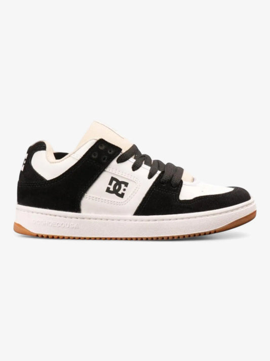 Zapatillas Dc Manteca Ss Mujer Negro Blanco Marron