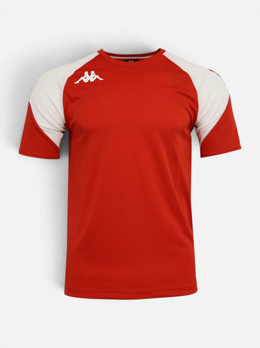 Remera Kappa Kappa4football  Loreto Rojo Blanco
