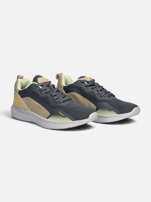 Zapatillas Kappa Kombat Performance 1 Base Verde Gris Amarillo Citrus