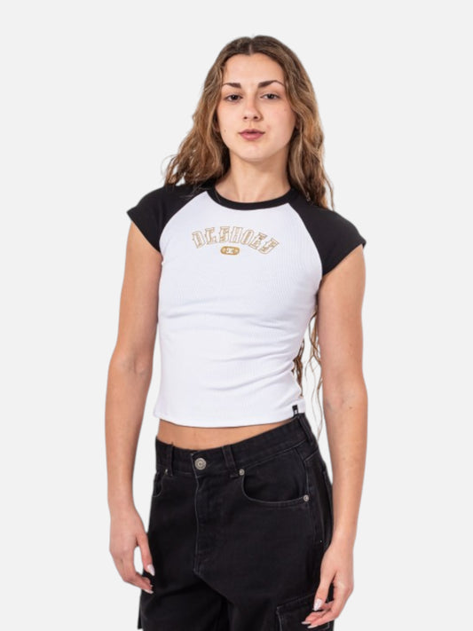 Remera DC Mujer DCSHOES Blanco