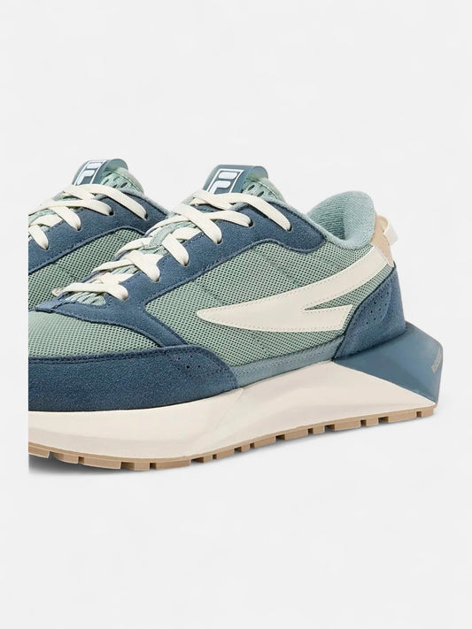 Zapatillas Fila Racer Energized Verde Gris Azul