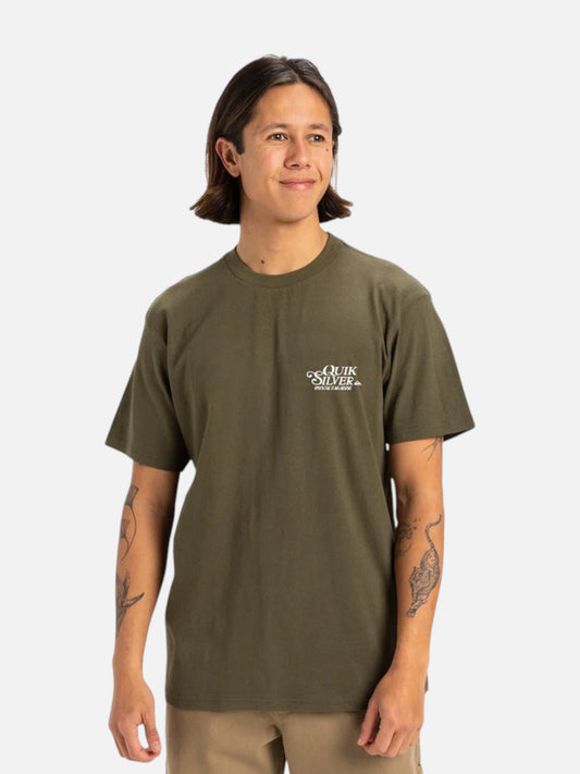 Remera Quiksilver Island Breeze Verde