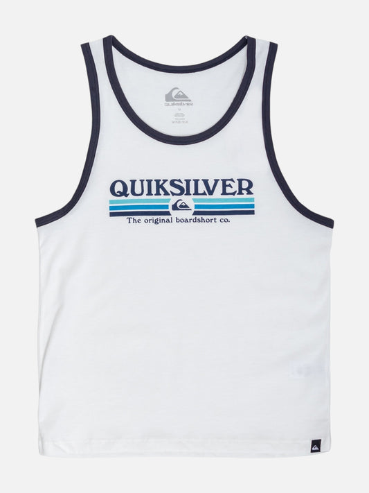 Musculosa Quiksilver Line Up Blanco