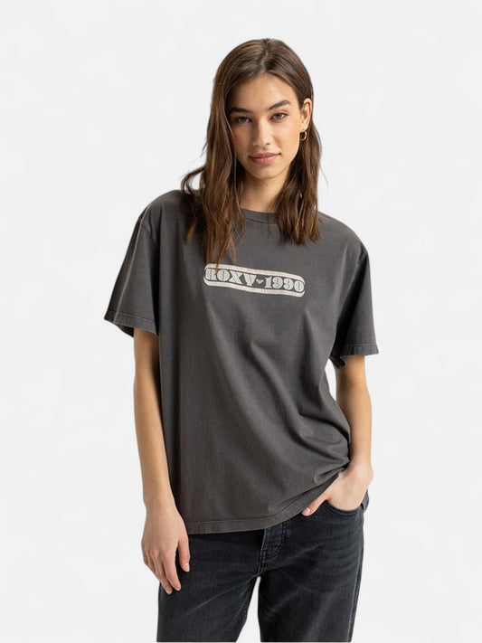 Remera Roxy Mujer Hangloose Corpo Negro