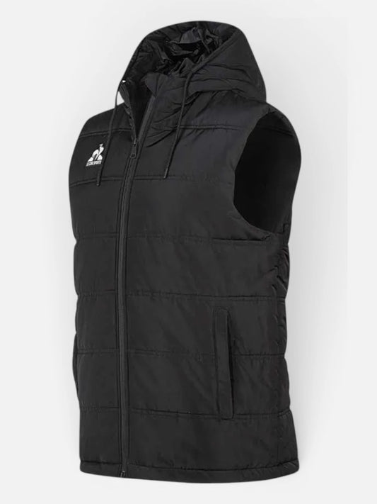 Campera Chaleco Le Coq Sportif Lcs Ts Negro