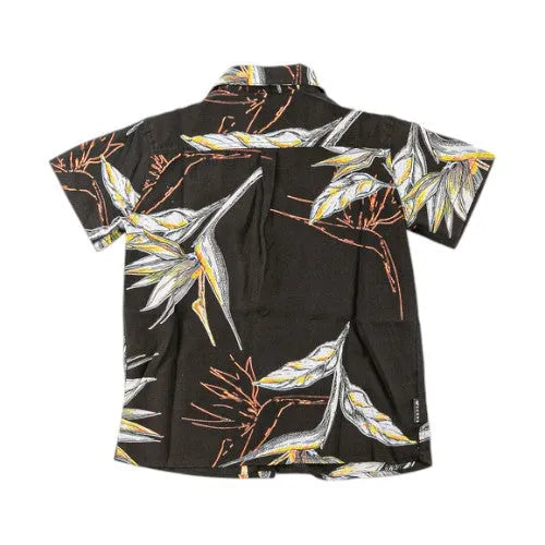 Camisa Rusty Excalibur Niño Negro