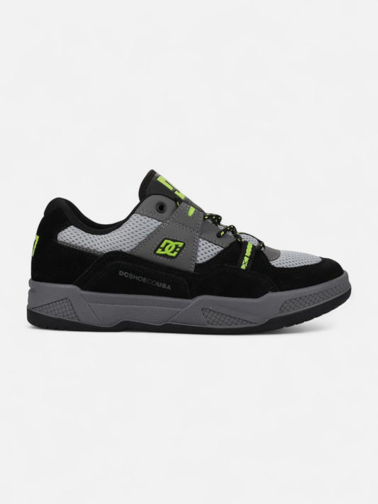 Zapatillas DC Construct Gris Negro Verde