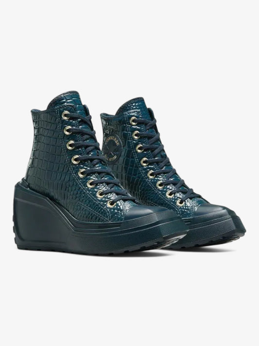 Zapatillas Converse Chuck De Luxe Wedge Platform Leather