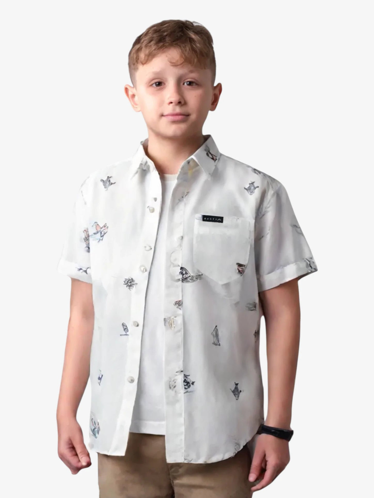 Camisa Rusty Wimdy Niño Blanco - Indy