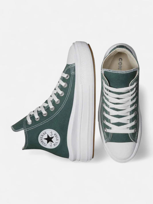 Zapatillas Converse Chuck Taylor Move Hi Platform Verde