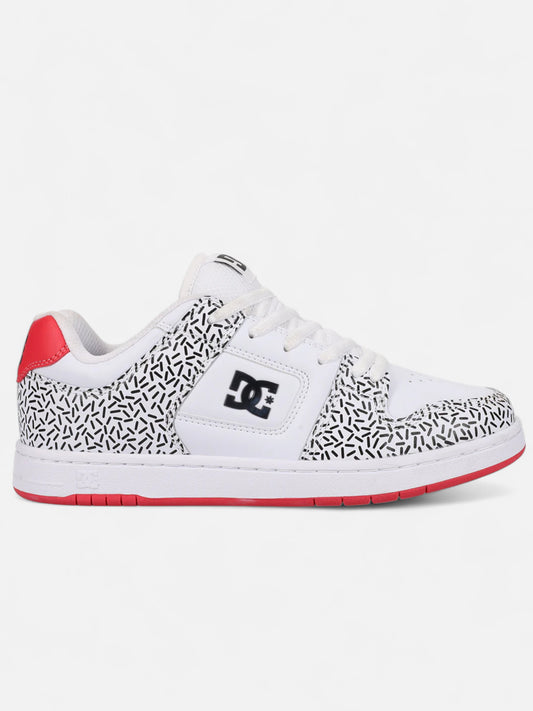 Zapatillas DC Mujer Manteca 4 Blanco Negro Rosa