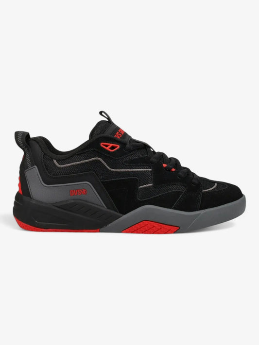 Zapatillas DVS Devious 2.0 Negro Gris Rojo