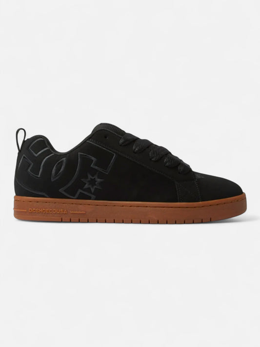 Zapatillas Dc Court Graffik Negro Marrón