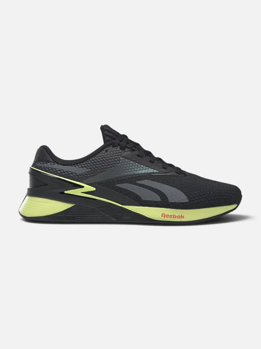 Zapatillas Reebok Nano X3 Negro Amarillo Naranja