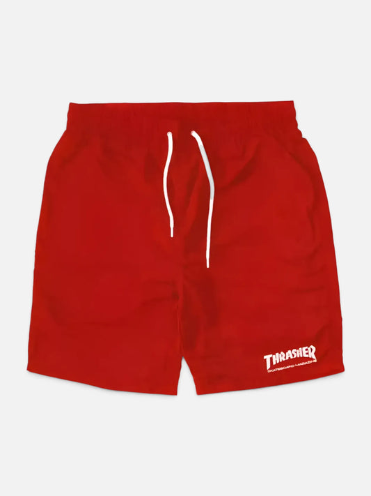 Malla Thrasher Board Short Skatemag Rojo