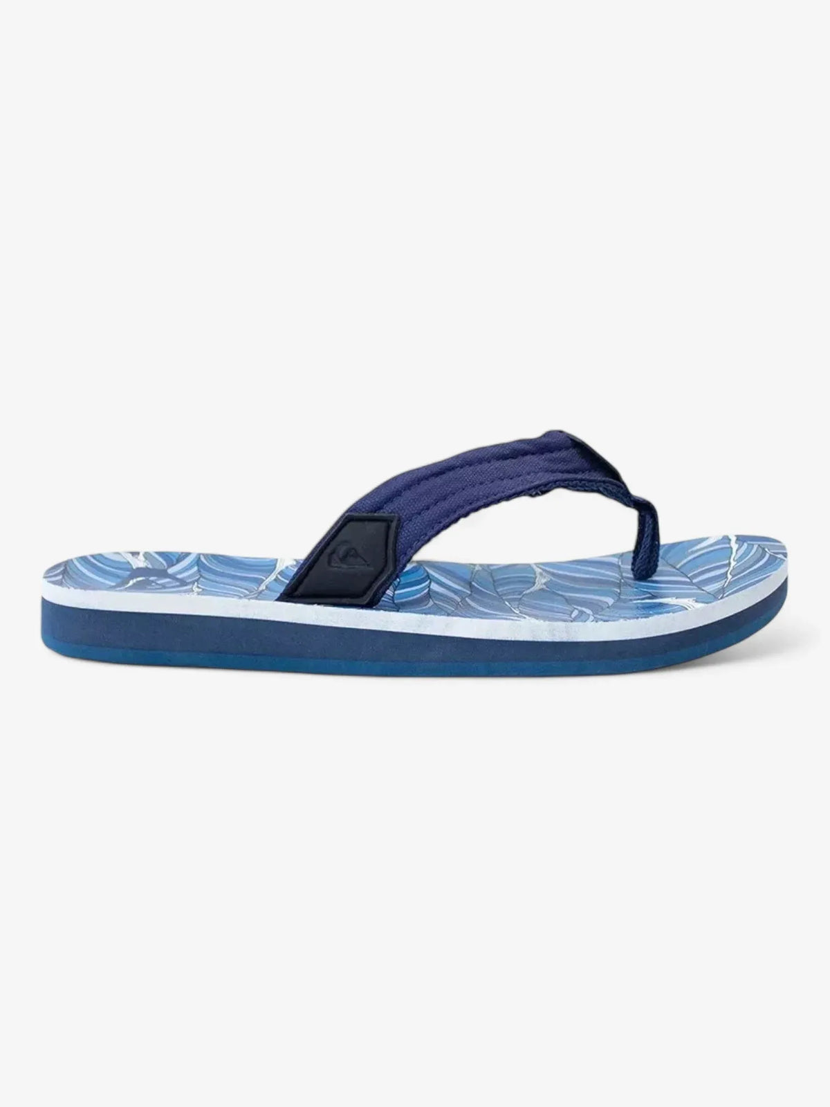 Ojota Quiksilver  Carver Tropics Azul - Indy