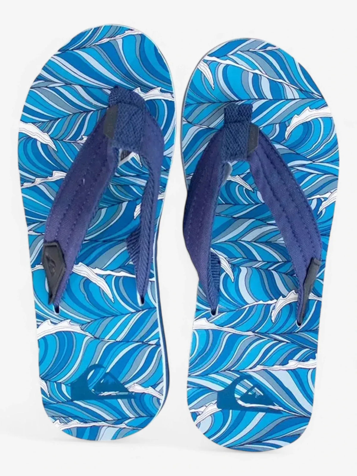 Ojota Quiksilver  Carver Tropics Azul - Indy