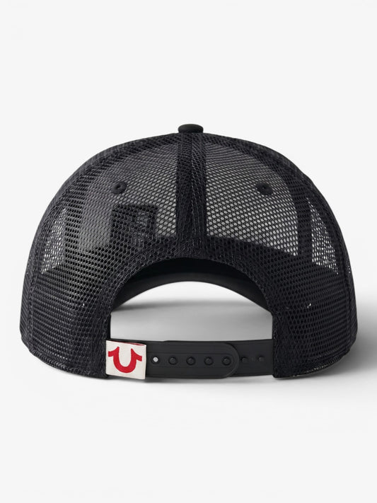 Gorra True Religion Horseshoe Big Logo Verde Negro