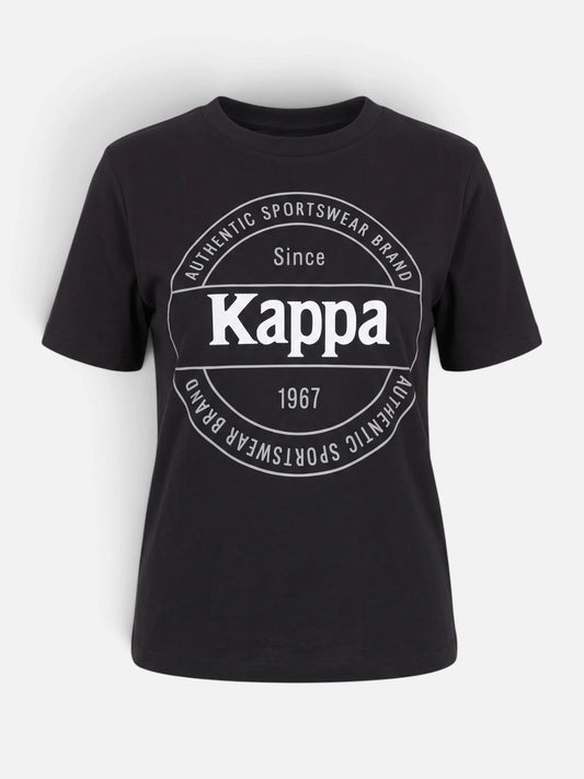Remera Kappa Authentic Truks Negro
