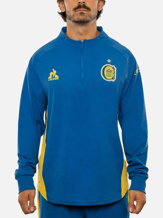 Buzo Le Coq Sportif Carc Ent 1 2026 Azul/Amarillo