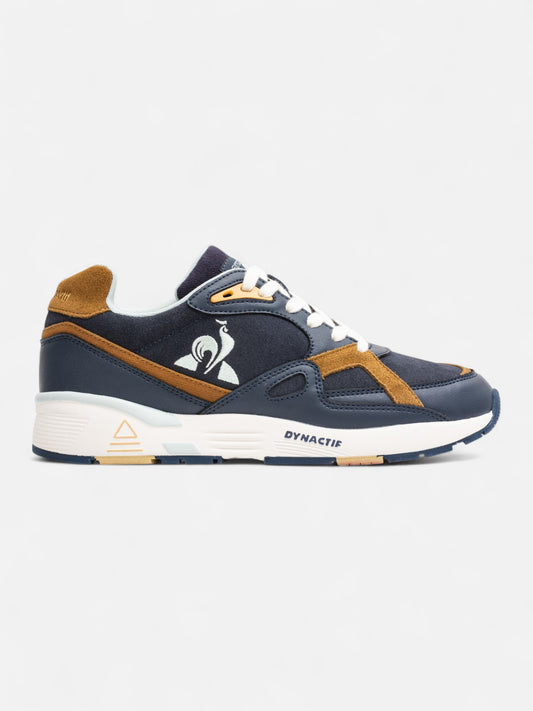 Zapatillas Le Coq Sportif R850 Urban Azul Petroleo Marrón