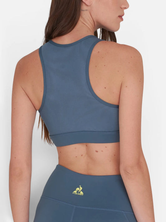 Top Deportivo Le Coq Sportif Mujer Training Tull Dark  Grey