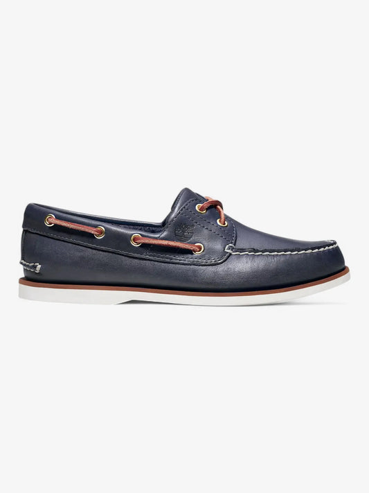 Zapatos Mocasines Timberland Classic Two Eye Nauticos Azul