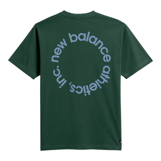 Remera New Balance QT Circular Logo Verde
