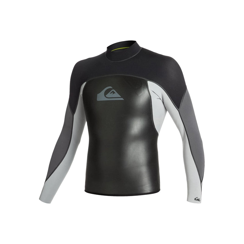 Remera Neoprene Quiksilver Man Rev 2mm Negro Gris - Indy