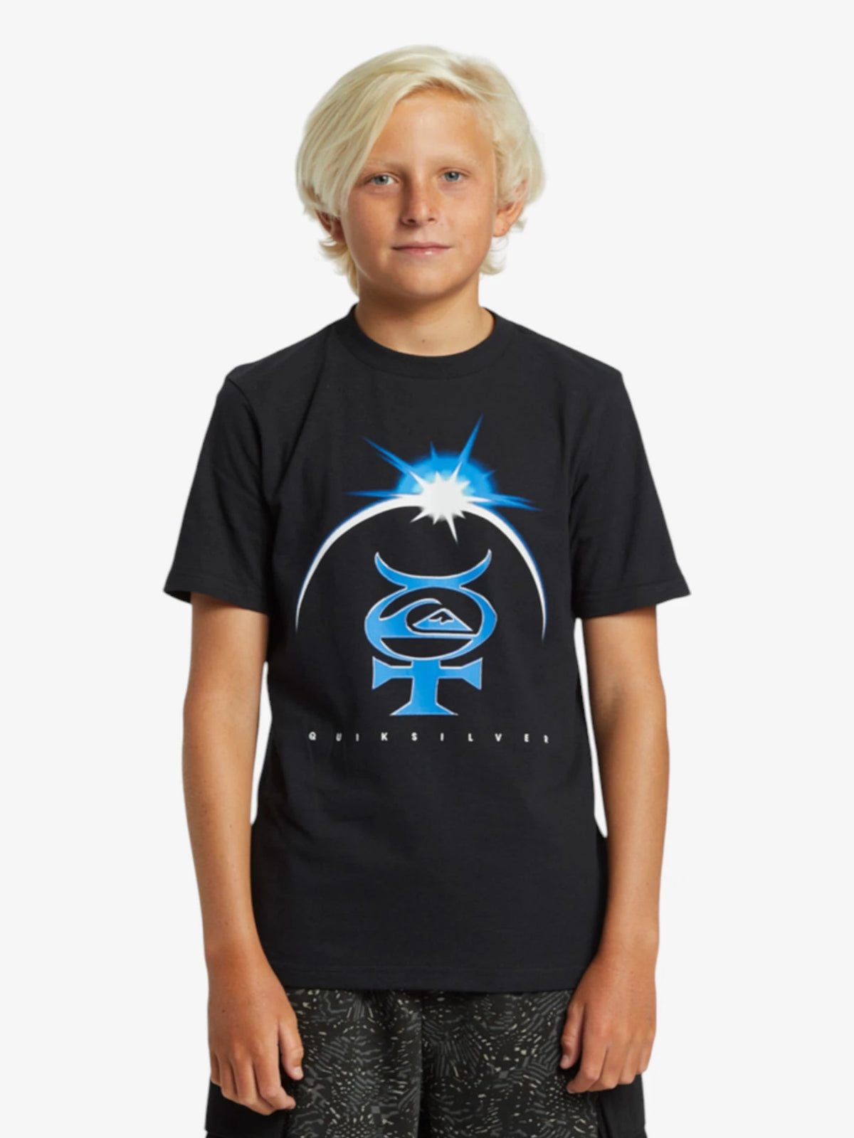 Remera Quiksilver Niño Eclipse Negro - Indy