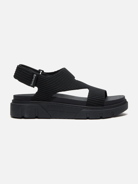 Sandalias Timberland Greyfield Knit Negro — vista lateral