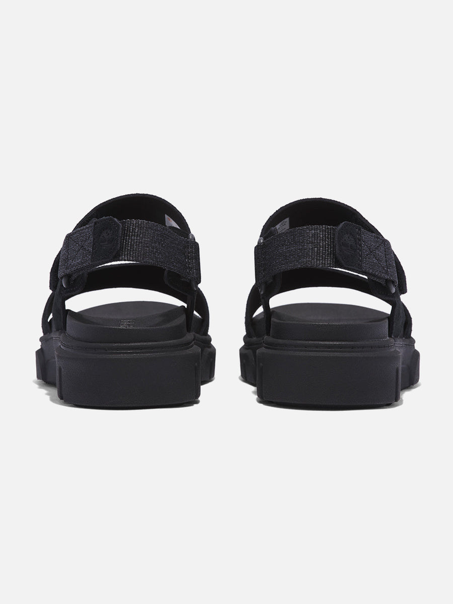 Sandalias Timberland Greyfield Negro — vista trasera