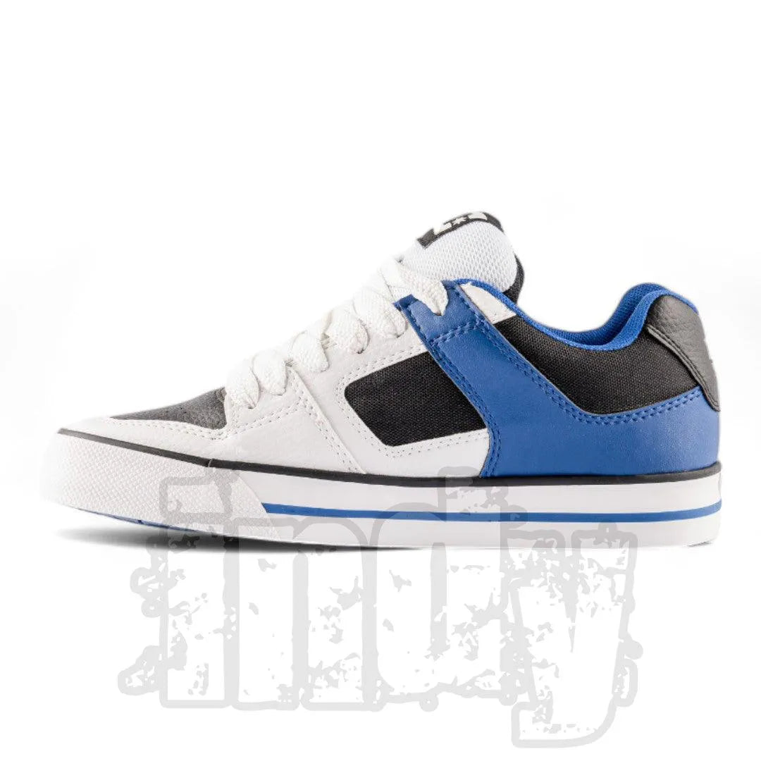 Zapatillas Dc Pure Blanco Azul - Indy