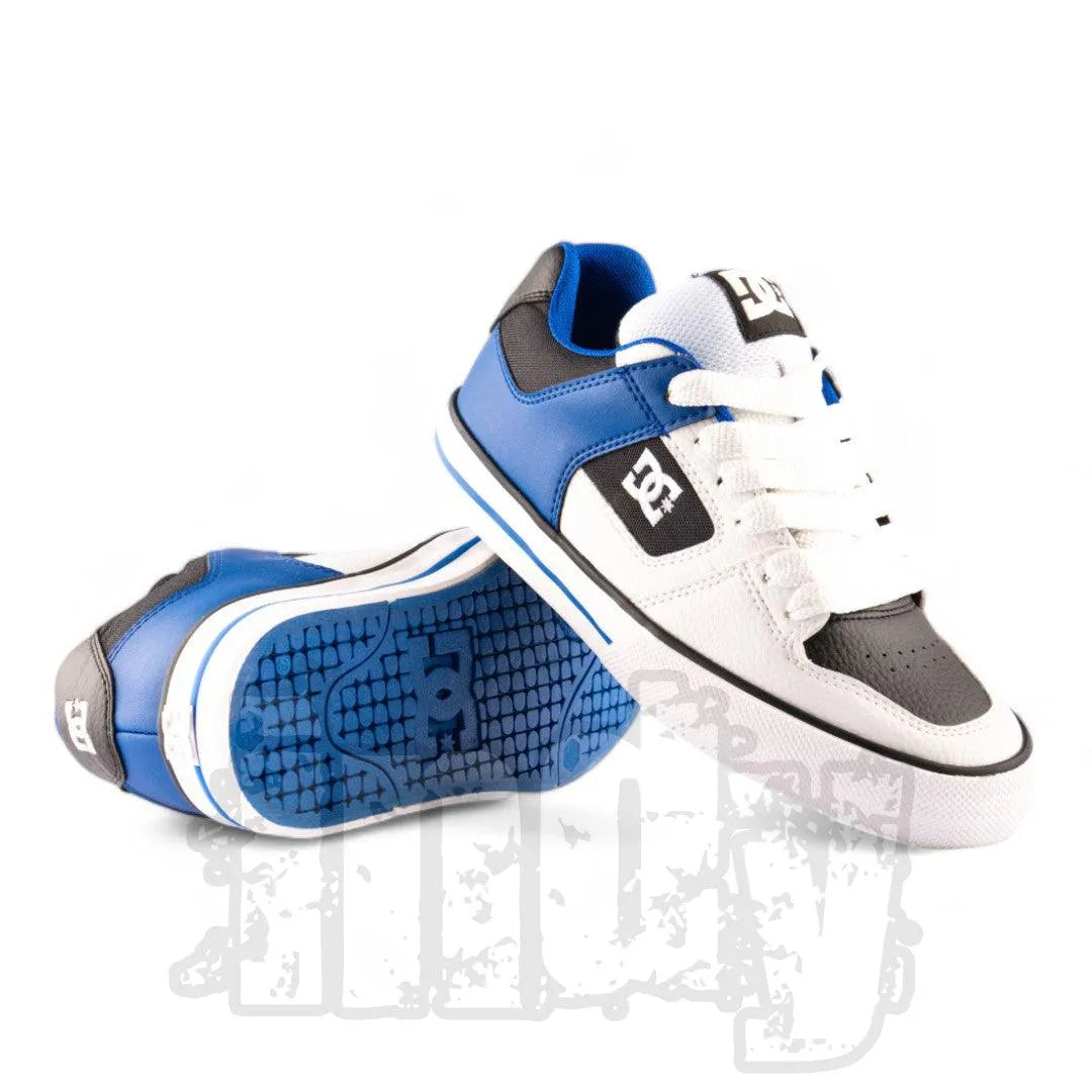Zapatillas Dc Pure Blanco Azul - Indy