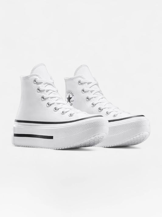 Zapatillas Converse Chuck Taylor Double Stack Hi Blanco