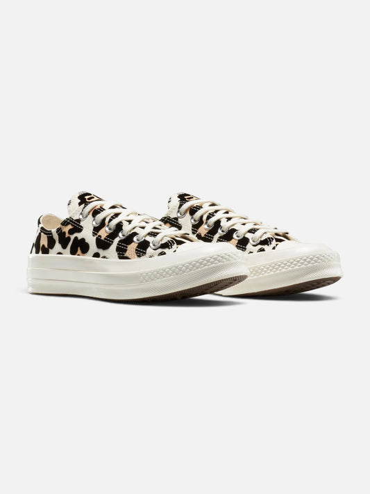 Zapatillas Converse Chuck 70 Ox Blanco Animal Print Leopard