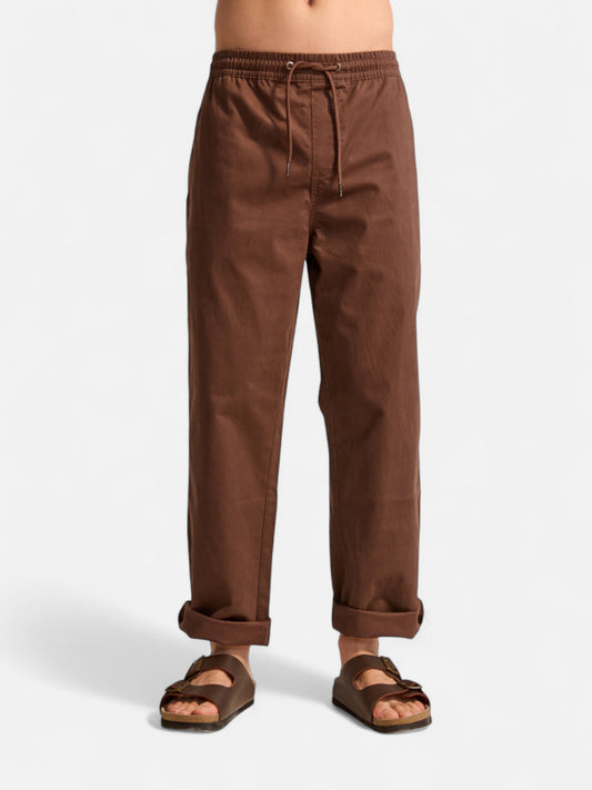 Pantalon Elepants Dillon Gabardina Chocolate