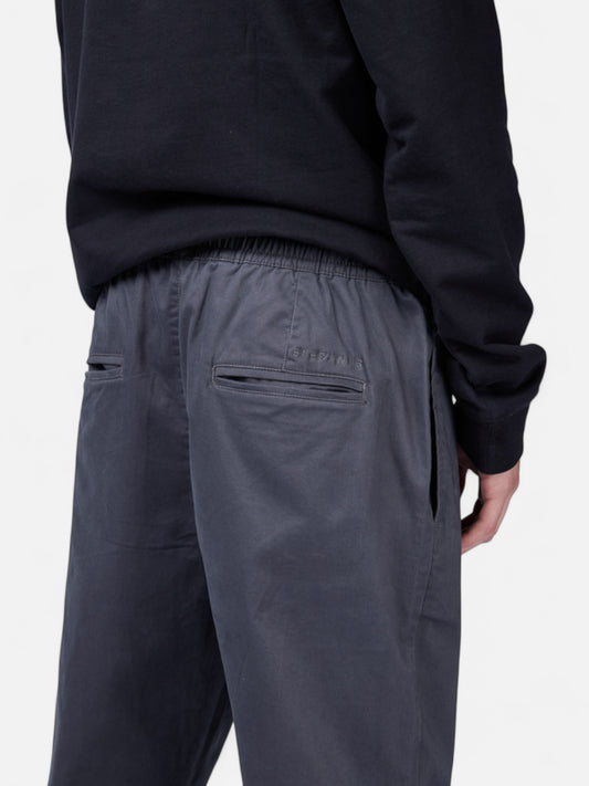 Pantalon Elepants Rene Gabardina Gris Topo