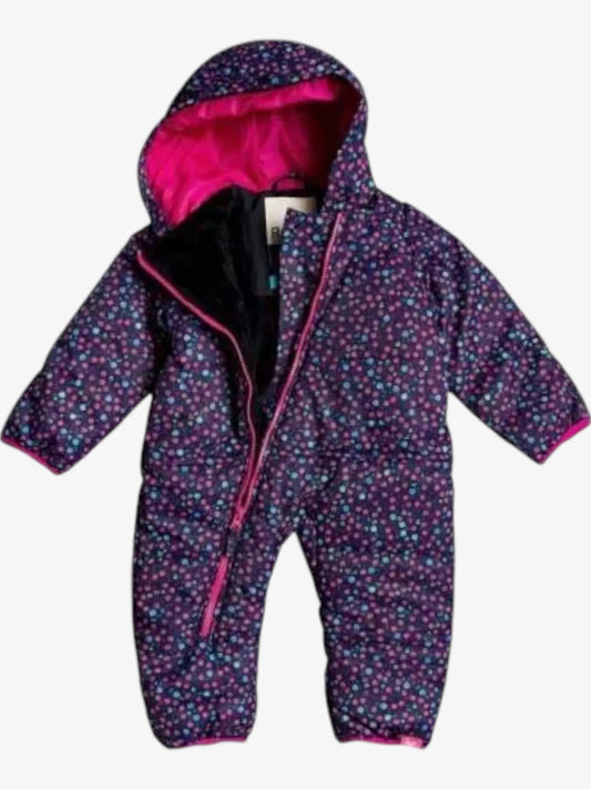 Enterito Roxy Snow Rose Azul Marino Print - OUTLET