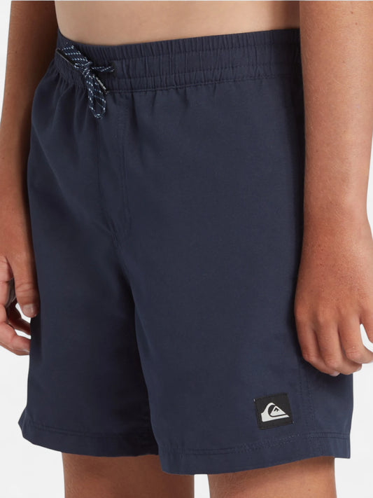 Malla Niño Quiksilver Everyday Solid 14 Azul Marino