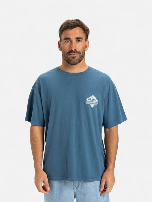 Remera Quiksilver GH QS Crystal Jet Azul
