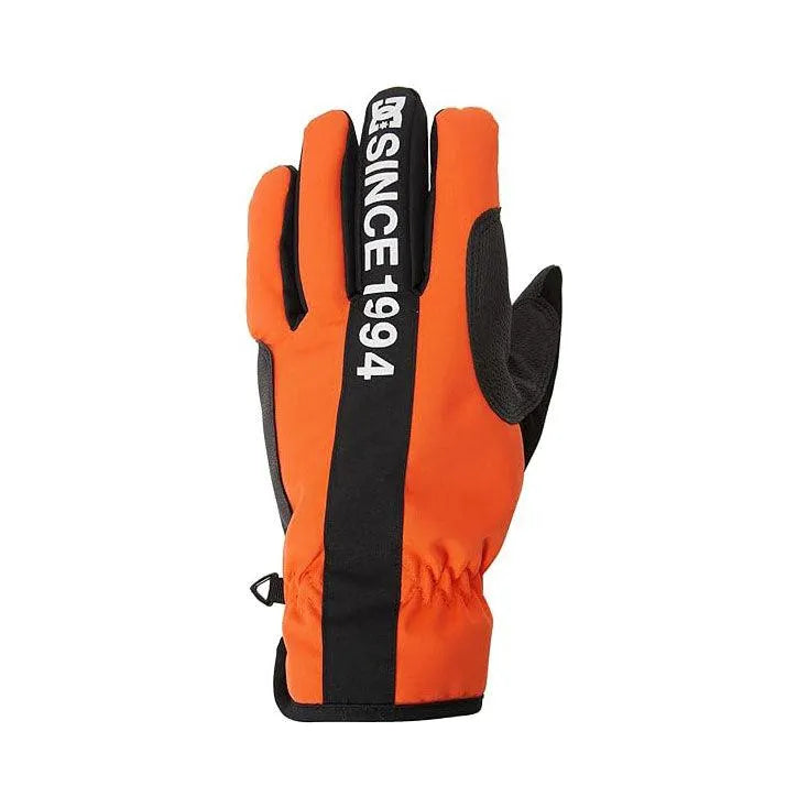 Guantes Dc Snow Salute Naranja Negro - Indy