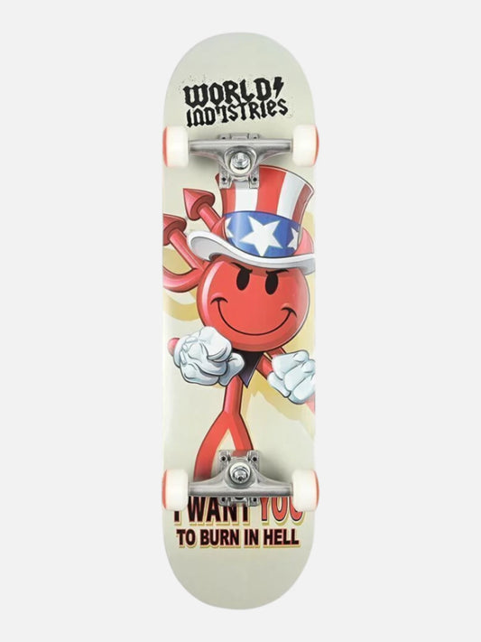 Skate Completo World Industries I Want You Multicolor