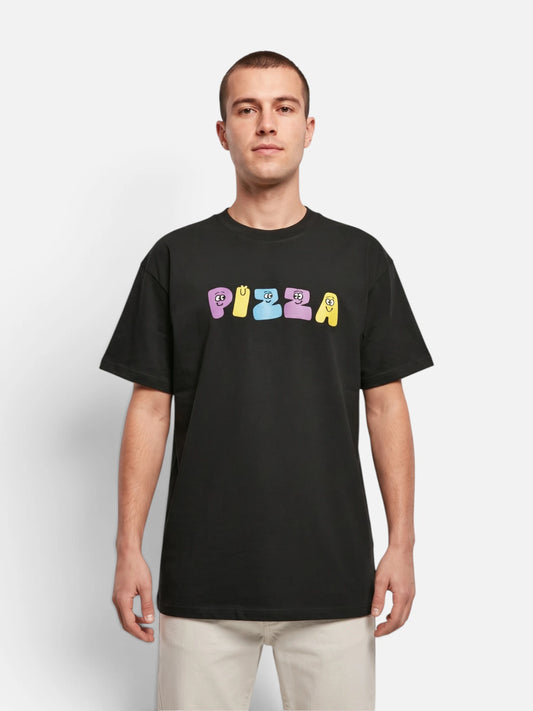 Remera Pizza Frenz Negro
