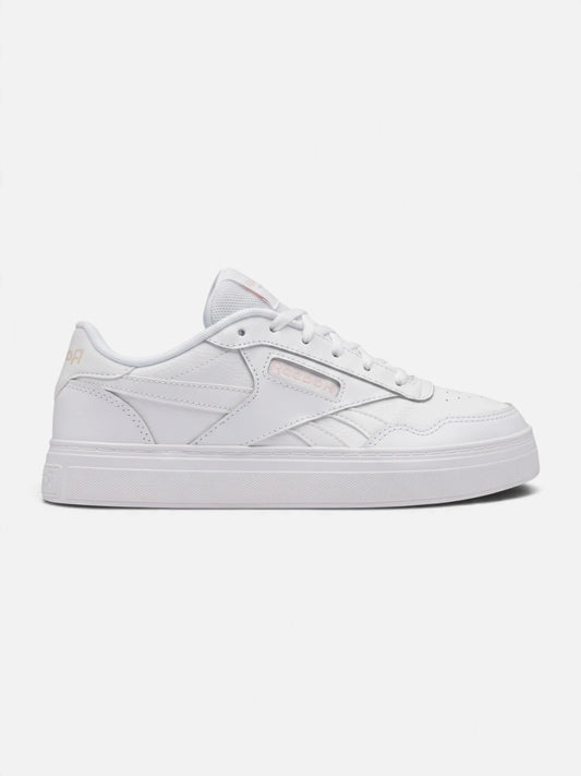 Zapatillas Mujer Reebok Court Advance Bold Blanco Possibly Rosa F23 R