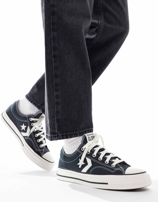 Zapatillas Converse Star Player 76 OX Negro Blanco