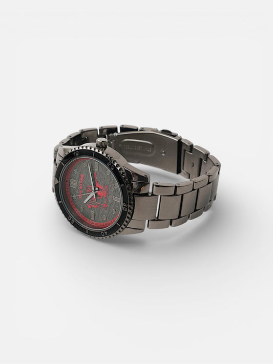 Reloj True Religion Buddha Logo Negro Rojo