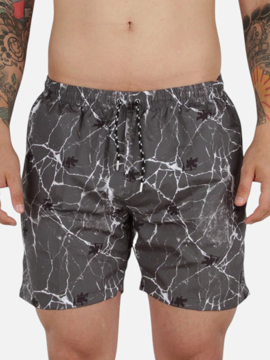 Malla Gotcha Cracked Niño Gris